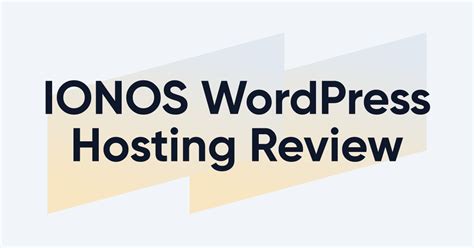 Unbiased Ionos Wordpress Hosting Review Performance Insights 2023