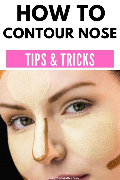 How to contour your nose contouring your nose is to help you create your perfect nose shape and different techniques are used depending on if you want your nose to look thinner, short… How To Contour Nose: For Every Nose Type! in 2020 | Nose contouring, Nose types, Contouring ...