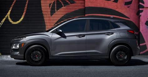 Hyundai says only 3,000 will be built, so best not to delay. 2021 Hyundai Kona Night Edition debuts in the US - paultan.org