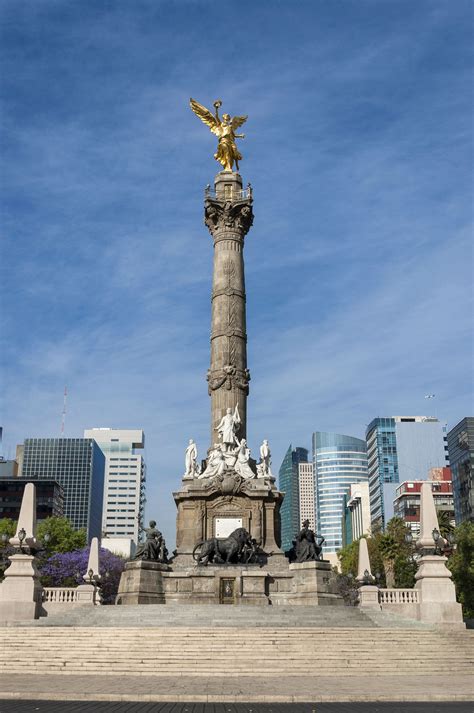 Independence Angel Symbol Of Mexico City Viaje Por América Del