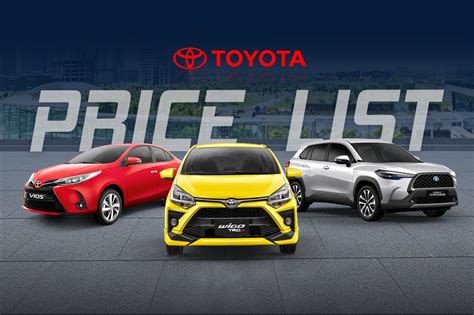 Toyota Philippines Toyota Price List And Hottest Promos 2023