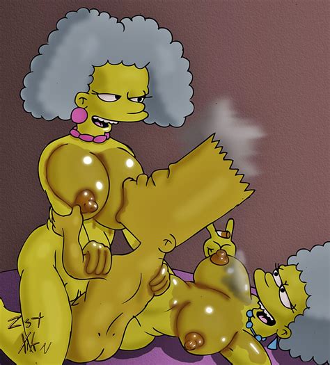 Comic Simpson Selma Y Patty Porno Las Clases De Las Hermanas
