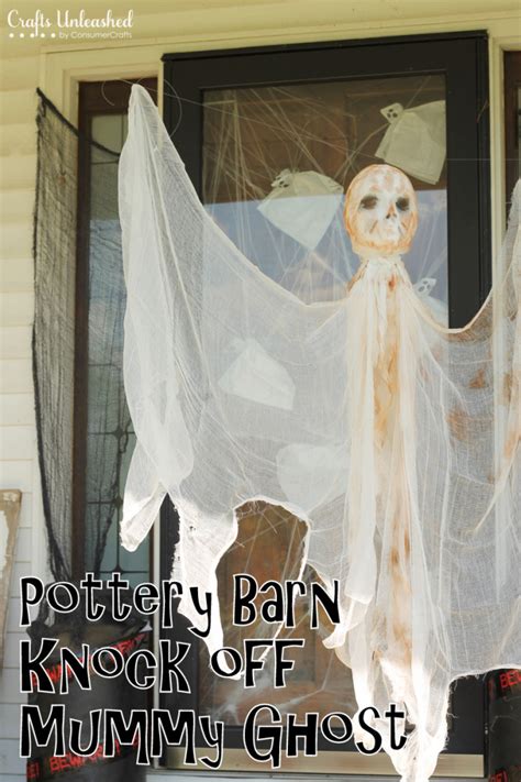 Diy Outdoor Halloween Decorations Hanging Mummy Ghost