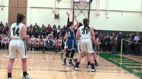 Mansfield Vs Attleboro Girls Basketball Game Played At Mansfield On 022216 Youtube
