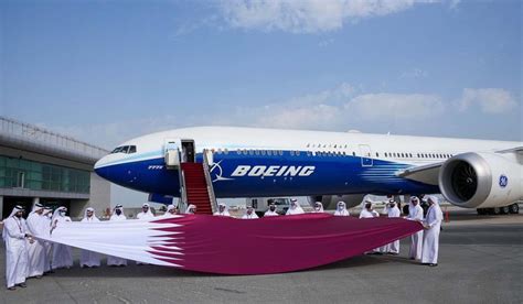 Qatar Airways Welcomes First Boeing B777 9 Aircraft To Doha