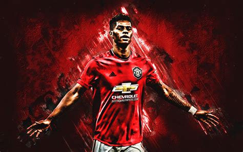 Free and easy to download. Download wallpapers Marcus Rashford, portrait, english ...