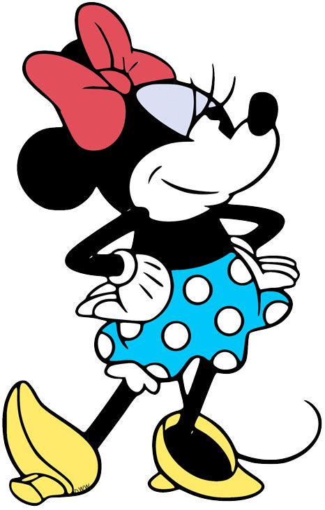 Classic Minnie Mouse Clip Art 717