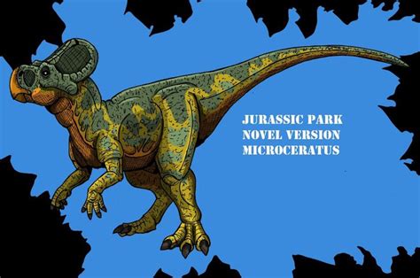 Jurassic Park Novel Microceratus Updated By Hellraptor