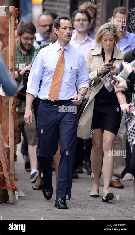 Disgraced Ex Congressman Anthony Weiner Campaigns For The First Time In The West Village In His