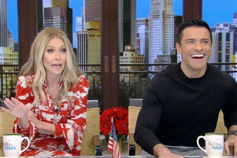 Kelly Ripa Jokes About The ‘live Holiday Party Where Producers