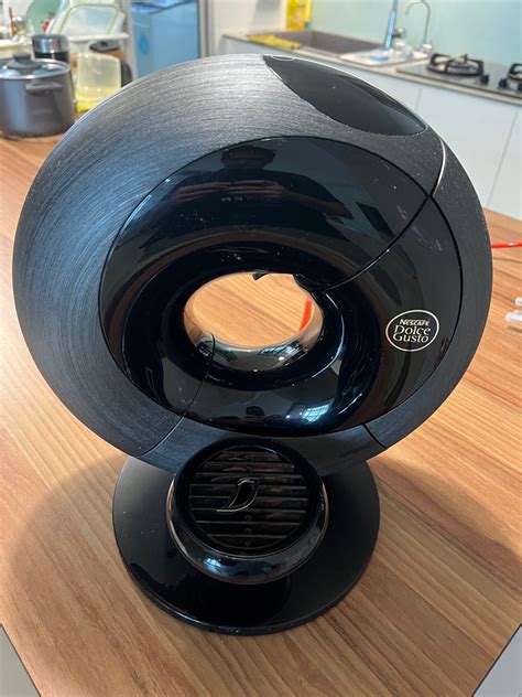 Black Dolce Gusto Eclipse Coffee Machine Tv Home Appliances Kitchen