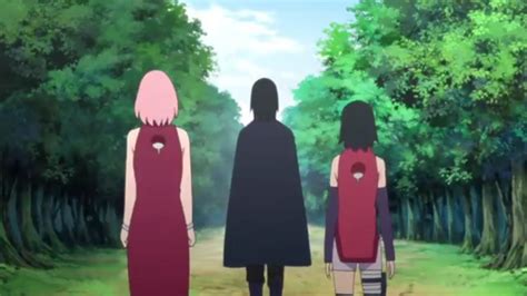 Sakura Sasuke And Sarada Uchiha Boruto Naruto Next Generations Sasusaku Sasuke Sakura