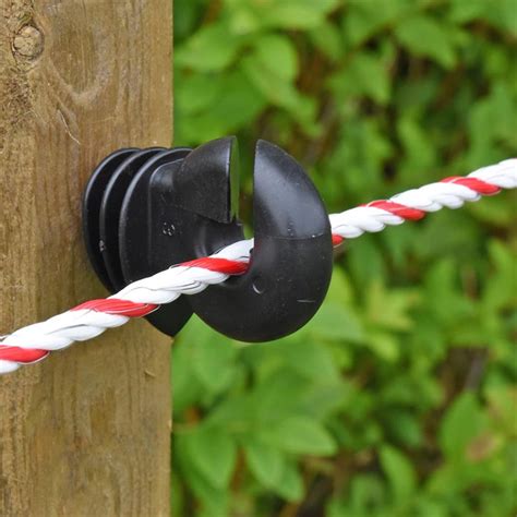 An electric fence is a neat, highly efficient way to keep livestock where they belong. VOSS.farming Electric Fence Rope 200m, Ø 6mm, 6x0.25 HPC ...