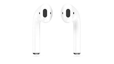 The lid of the case. Apple Airpods 3D Model