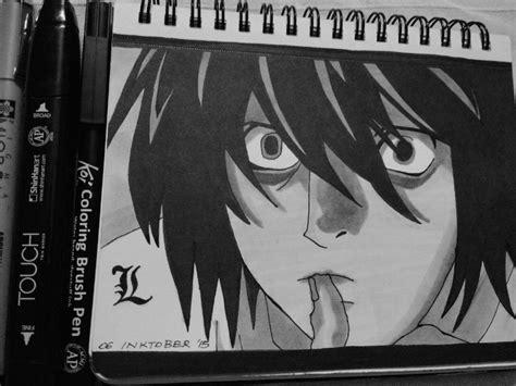 L From Death Note By Kushagra Gour On Dribbble