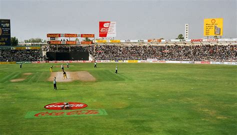 One Day International At Sharjah In 1998 In The United Arab Emirates