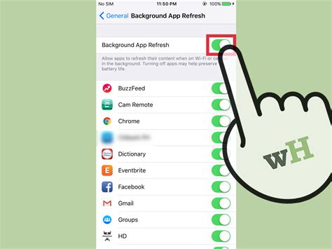 How to Allow Apps to Automatically Refresh on an iPhone: 4 ...