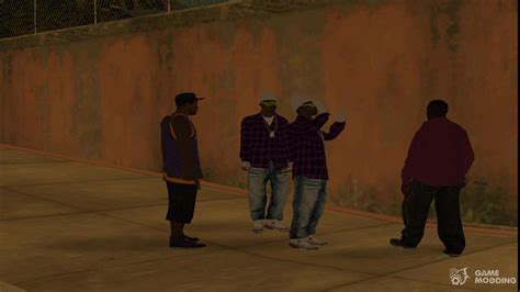 Los Nuevos Miembros De La Pandilla De Gta 5 Para Gta San Andreas