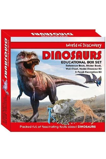 World Of Discovery Dinosaur Boxset Children Books Box Sets