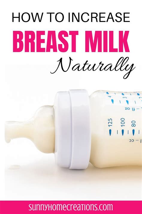 How To Increase Milk Supply Fast 5 Natural Ways How To Increase
