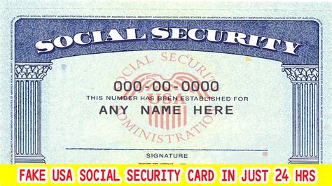 You may not need to get a replacement card. I will Design or Edit Your Social Security Card Number and Name in Photoshop (Video Proof ...