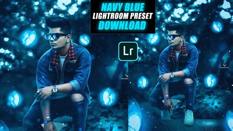 For iphones and android devices. Lightroom mobile Navy blue preset Free Download 2020