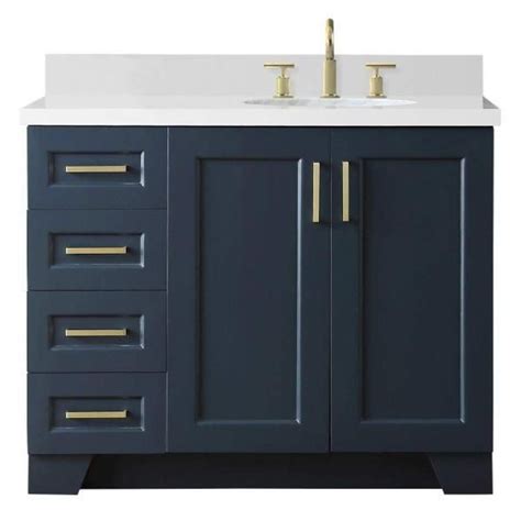 42 Inch Vanity Top With Left Offset Sink Stolleymezquita 99
