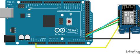 Arduino Mega With Wemos D1 Mini As Wifi Shield Project Guidance