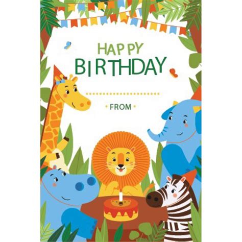 Jual Kartu Ucapan Ulang Tahun Happy Birthday Card Mainan Shopee