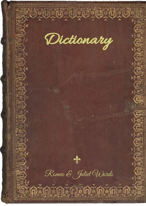 Shakespeare Dictionary By Reyna Lopez Flipsnack