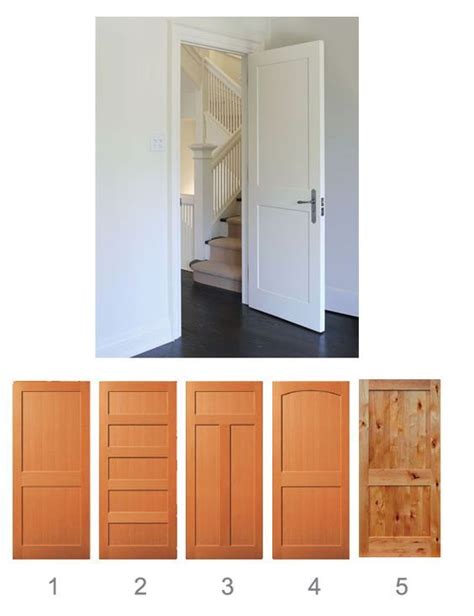 Diy Updating Plain Doors Shaker Style Interior Doors Craftsman