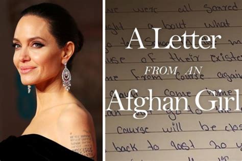 Look Angelina Jolie Joins Instagram Shares Letter From Teen Girl In
