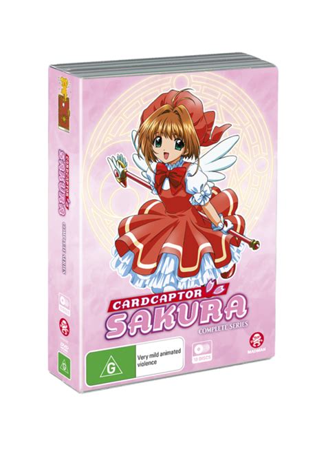 Cardcaptor Sakura Complete Series Subtitled Edition Dvd Madman