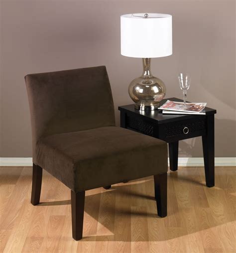 In a modern living room, stylish chairs like the eden or mag can add a sculptural touch to the decor. ON SALE Avenue Six Laguna Armless Lounge Accent Chair ...