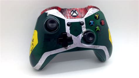 Westies Halo Themed Custom Painted Xbox One Controller Acidic Gaming