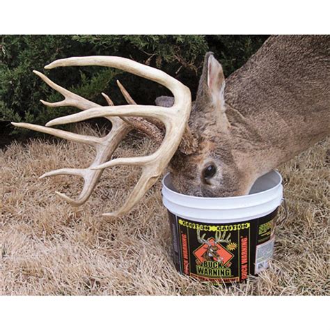 Buck Warning Deer Attractant And Deer Feed 140240 Mineral