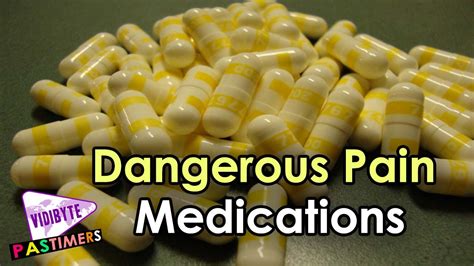 The 5 Most Dangerous Pain Medications Health Tips Youtube