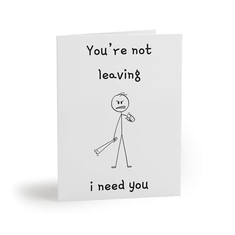 Funny Leaving Card Funny Card For New Job Goodbye Card Retiring