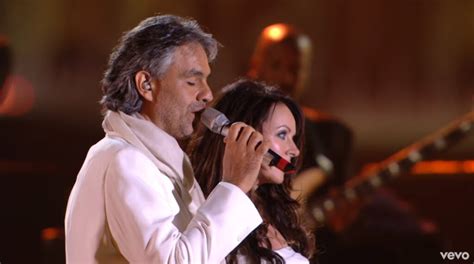 Andrea Bocelli And Sarah Brightman Give Enchanting Performance Of ‘its