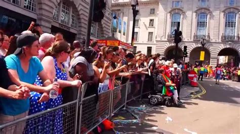 Performers And Crowd Parade London Gay Pride 2015 Youtube