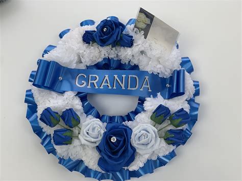 Artificial Round Funeral Wreath Artificial Funeral Flowers