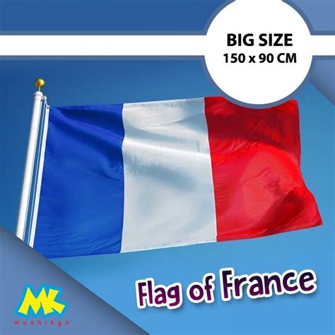 Jual Bendera Nasional Perancis France Flag Backdrop Prancis Shopee Indonesia