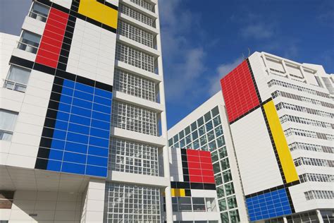 6 Colorful Geometric Buildings Inspired By Piet Mondrian Dwell