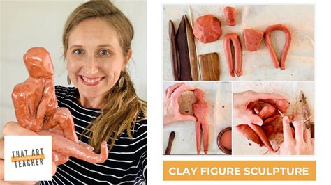 Clay Figure Sculpture Air Dry Clay Tutorial Youtube
