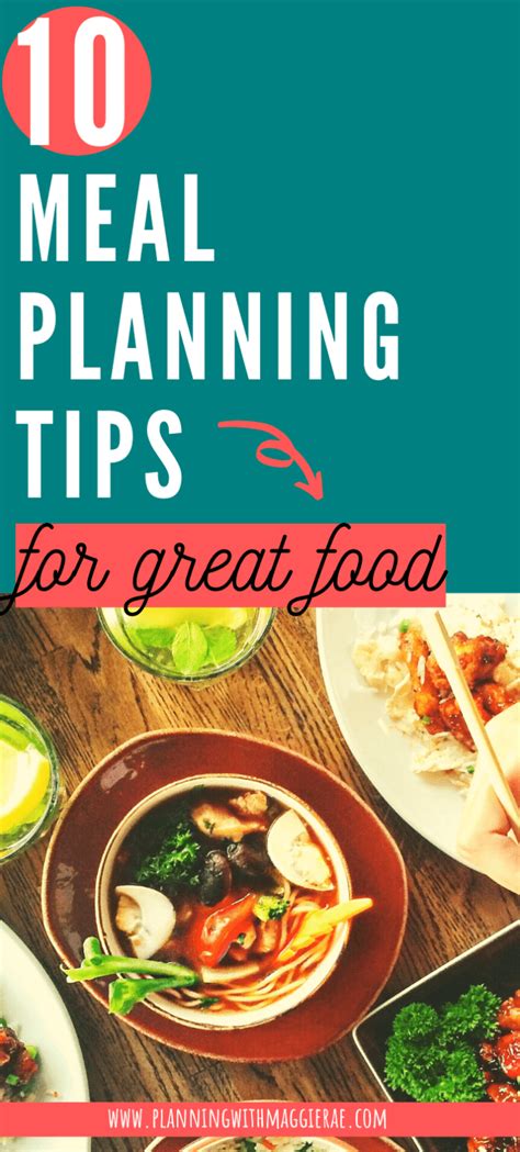 10 Meal Planning Tips To Make Amazing Meals Every Week