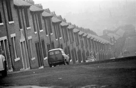 The Streets Of Byker In Newcastle East End Just Before The Bulldozers