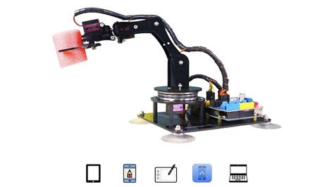 Adeept Robotic Arm Kit For Arduino Uno R3 Youtube