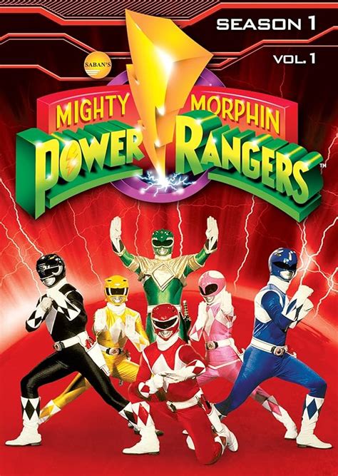 Mighty Morphin Power Rangers Season Vol Amazon Ca Dvd