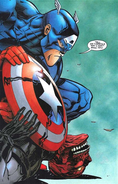 Captain America Vs Red Skull Fumetti Marvel Marvel Cartoni Animati