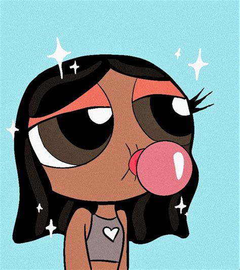 1290x2796px 2k Free Download Aesthetic Powerpuff Girl With Black